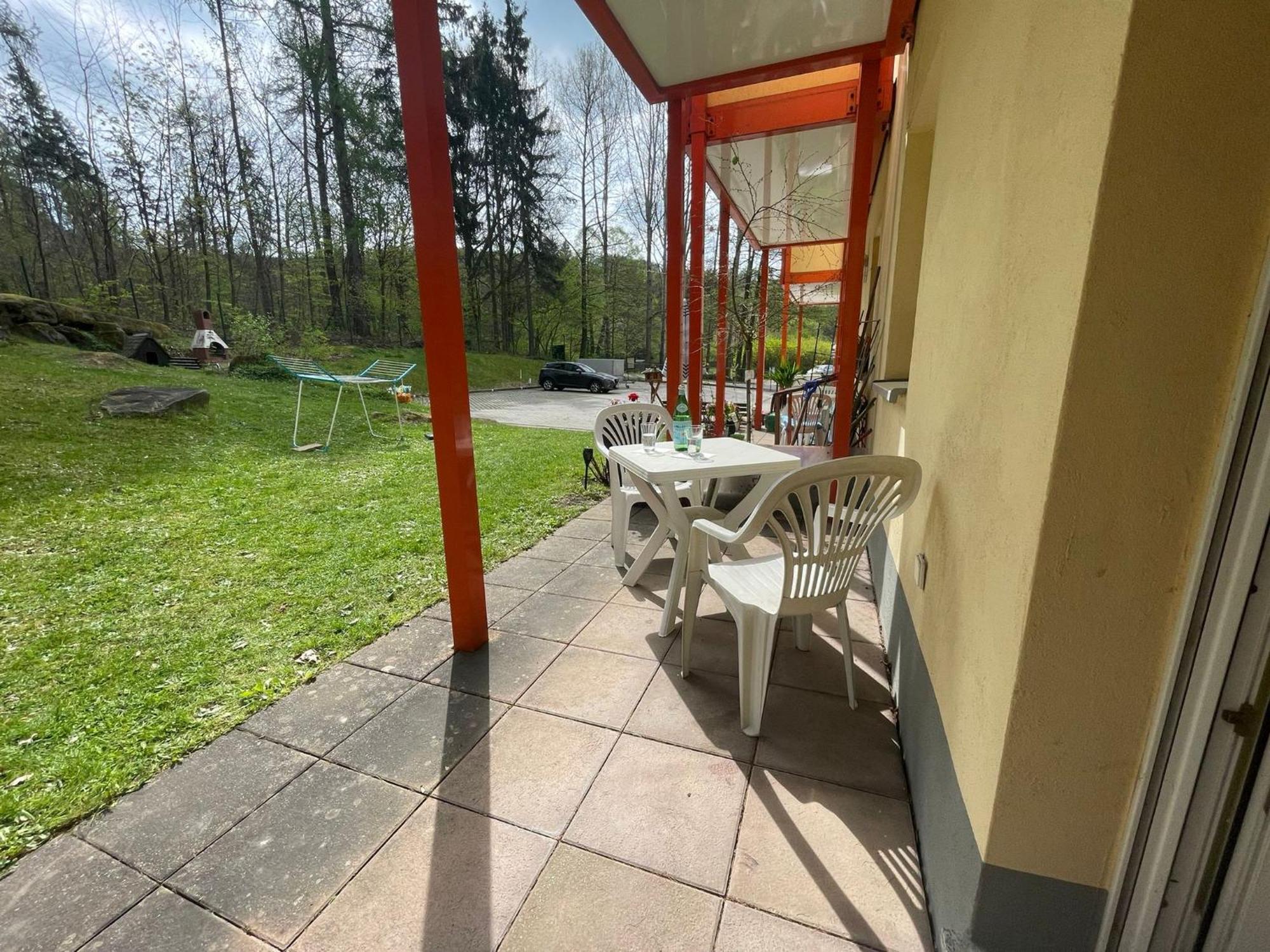 Ferienapartment "An Der Forellenschaenke" Зебниц Экстерьер фото